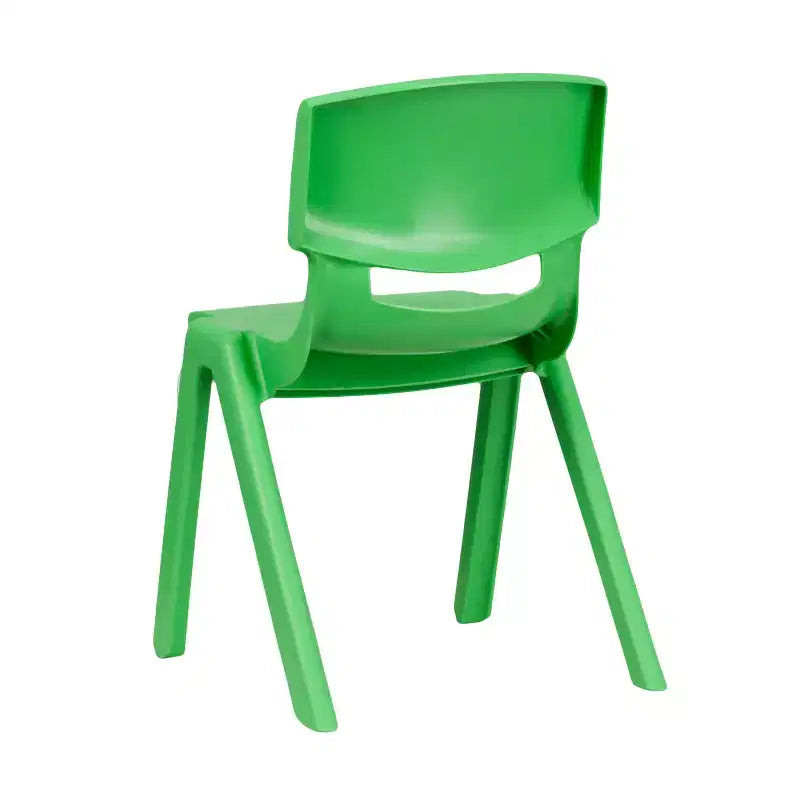 Chaise d'école empilable en plastique Flash Furniture, paquet de 10, hauteur d'assise 33,6 cm