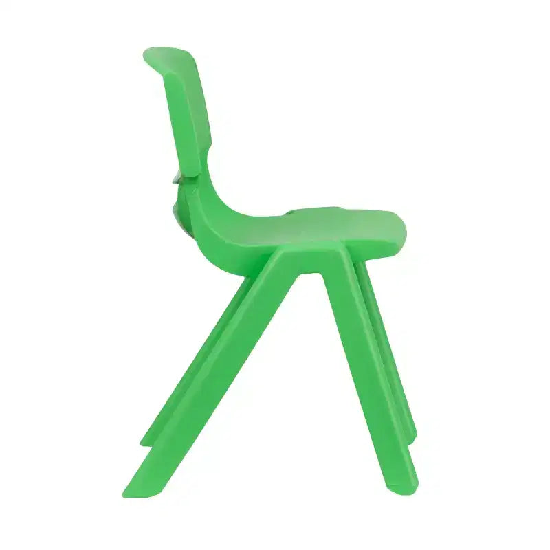 Chaise d'école empilable en plastique Flash Furniture, paquet de 10, hauteur d'assise 33,6 cm