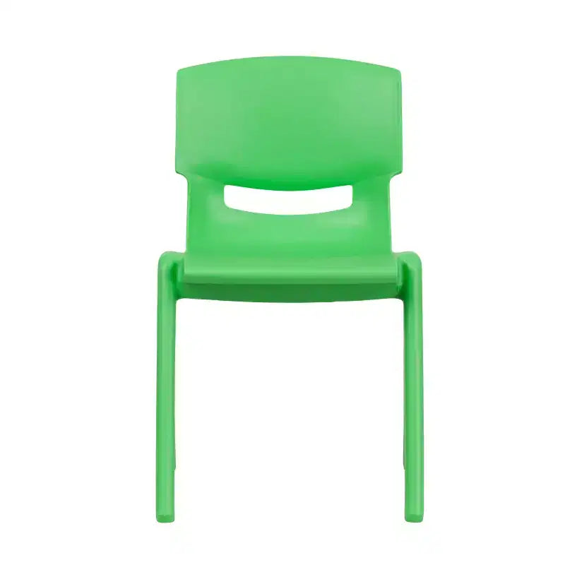Chaise d'école empilable en plastique Flash Furniture, paquet de 10, hauteur d'assise 33,6 cm