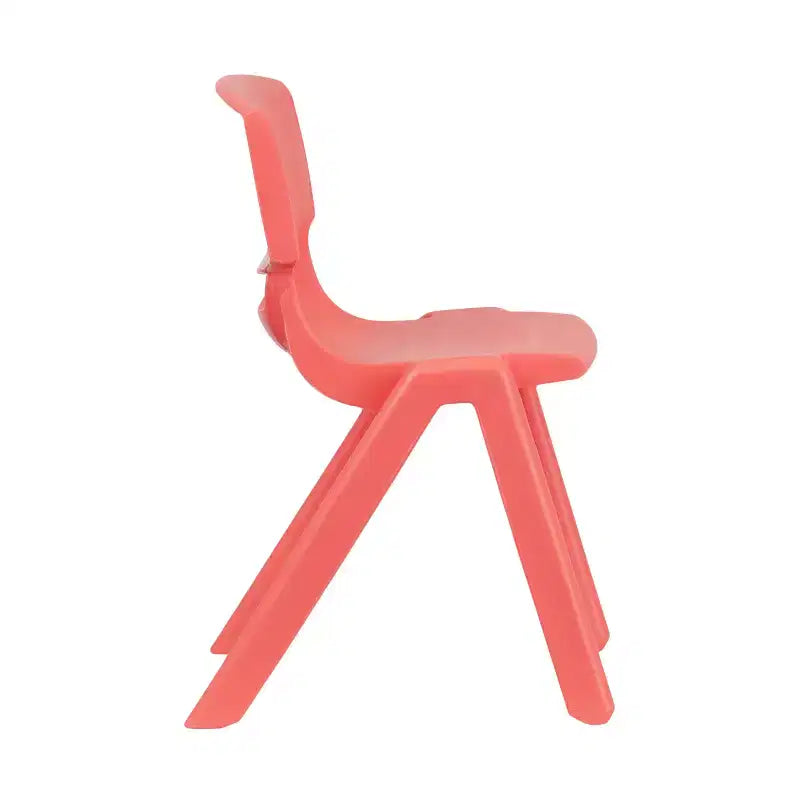 Chaise d'école empilable en plastique Flash Furniture, paquet de 10, hauteur d'assise 33,6 cm