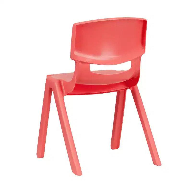Chaise d'école empilable en plastique Flash Furniture, paquet de 10, hauteur d'assise 33,6 cm