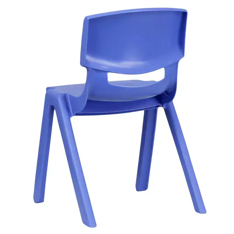 Chaise d'école empilable en plastique Flash Furniture, paquet de 10, hauteur d'assise 33,6 cm