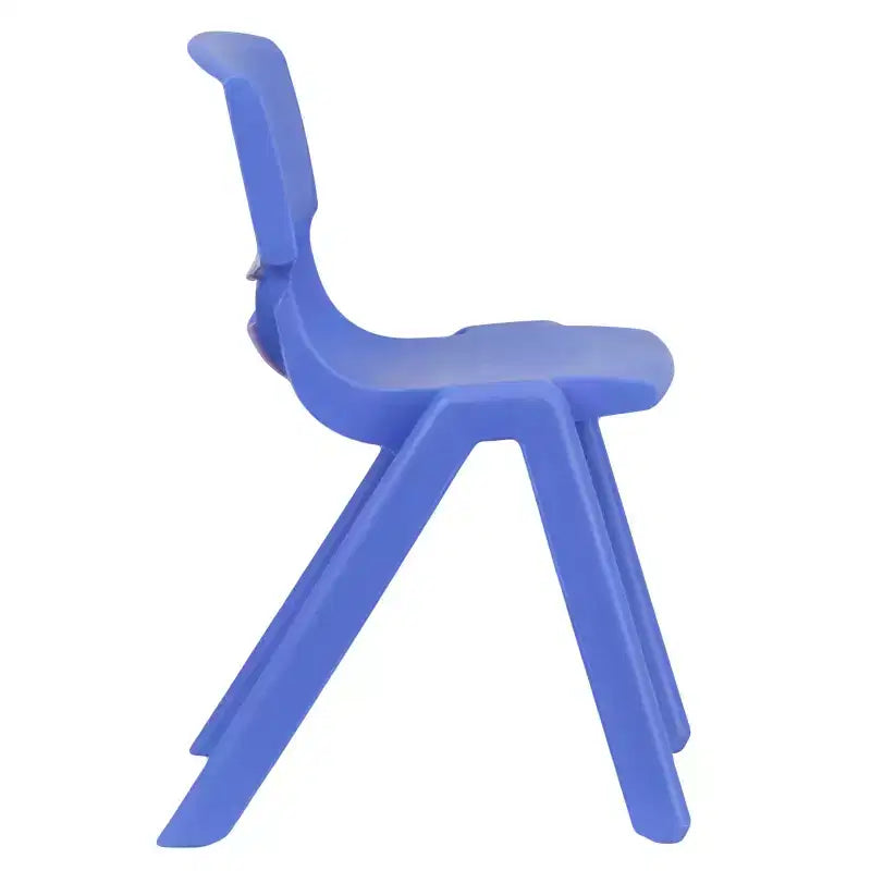 Chaise d'école empilable en plastique Flash Furniture, paquet de 10, hauteur d'assise 33,6 cm