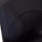 Chaise empilable ergonomique Flash Furniture série HERCULES de qualité commerciale, capacité de 350 kg, avec support lombaire et cadre en acier