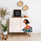 Maritza Lisa Toujours tournée vers l'avenir, Credenza - Deny Designs