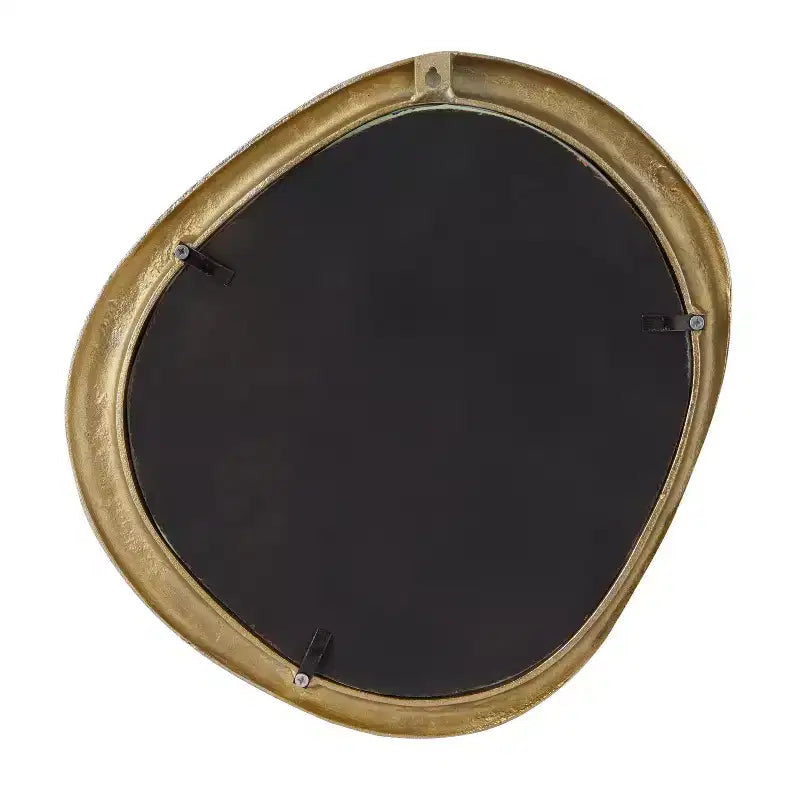 Lot de 3 miroirs muraux abstraits en aluminium - Olivia & May