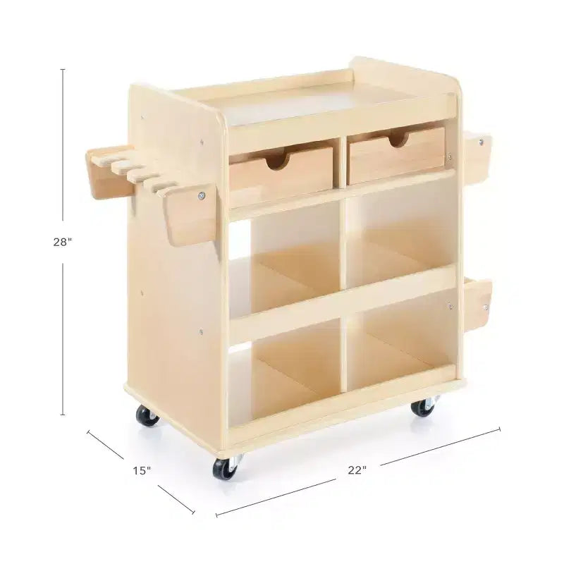 Chariot de rangement multi-usage Kaplan Early Learning