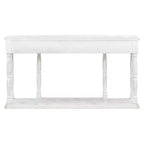 Console Rétro Senior avec 4 tiroirs de rangement frontaux et 1 étagère – ModernLuxe