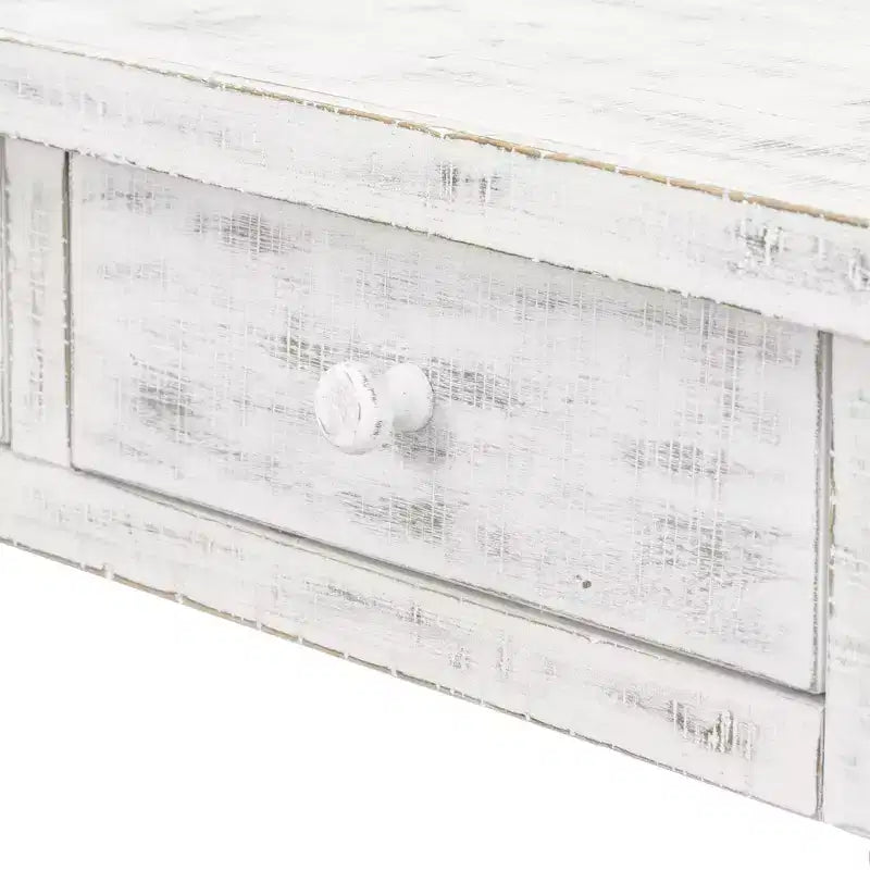 Console Rétro Senior avec 4 tiroirs de rangement frontaux et 1 étagère – ModernLuxe