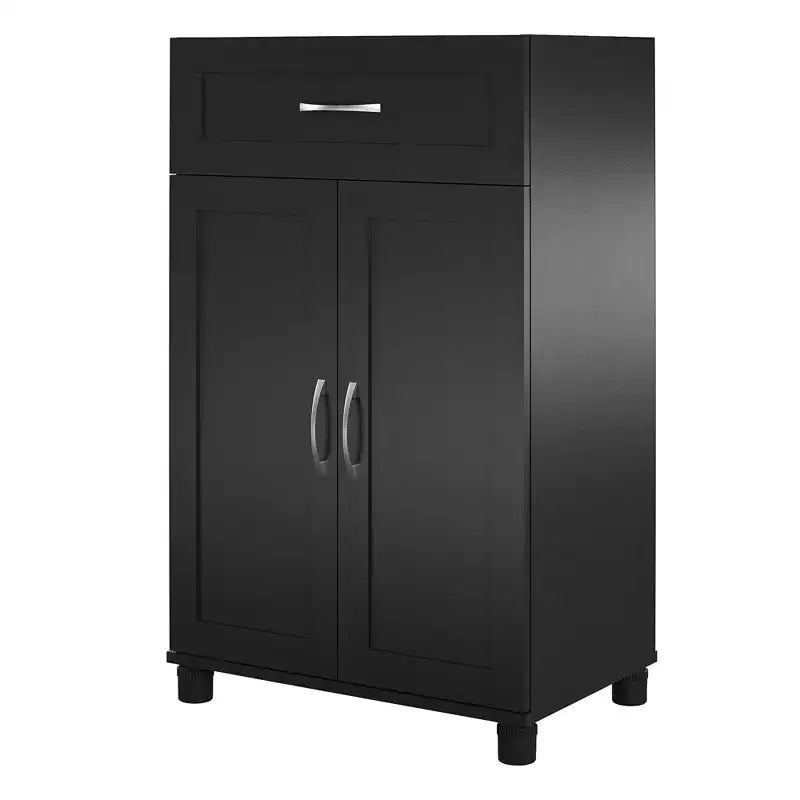 Meuble bas à 2 portes et 1 tiroir avec cadre de lavabo RealRooms