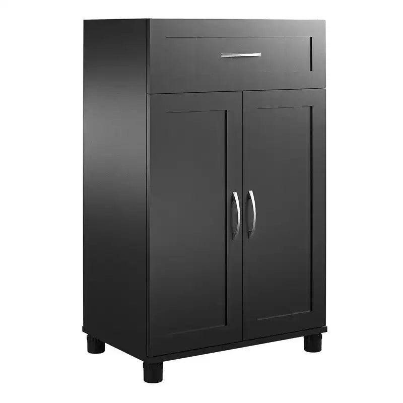 Meuble bas à 2 portes et 1 tiroir avec cadre de lavabo RealRooms