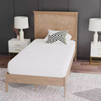 Matelas en mousse à mémoire de forme Emma et Oliver CertiPUR-US infusé de charbon de bois et de gel rafraîchissant au thé vert