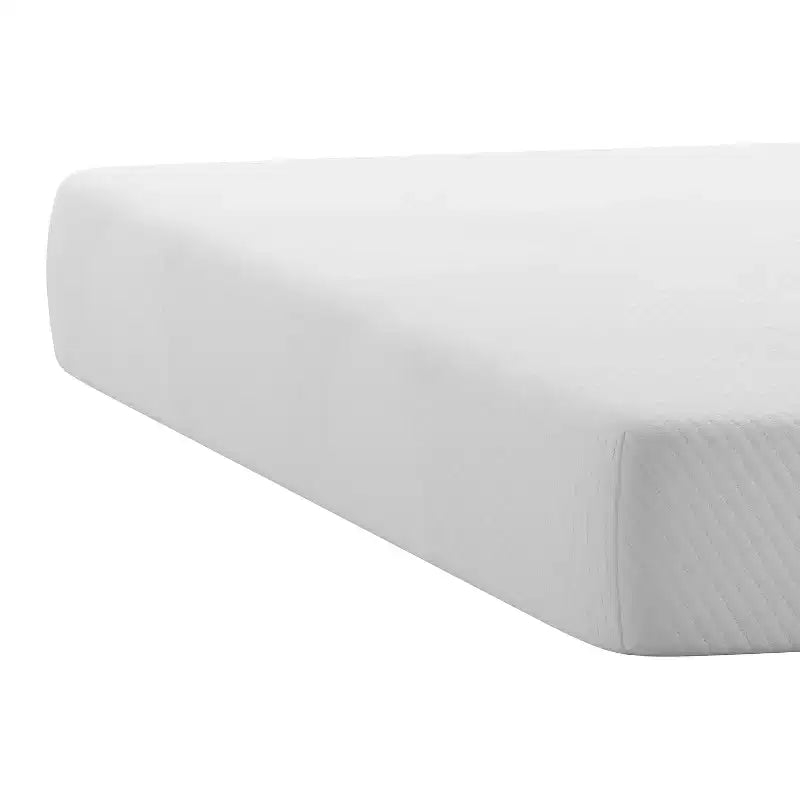 Matelas en mousse à mémoire de forme Emma et Oliver CertiPUR-US infusé de charbon de bois et de gel rafraîchissant au thé vert
