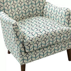 Fauteuil de Salon Confortable Nikolaus avec Motif Floral et Dossier à Oreillettes | ART OF LIVING DESIGNS