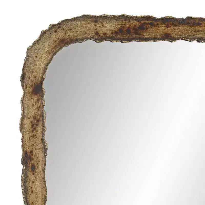 Miroir rectangulaire Uttermost Julian en bronze oxydé 24 x 40