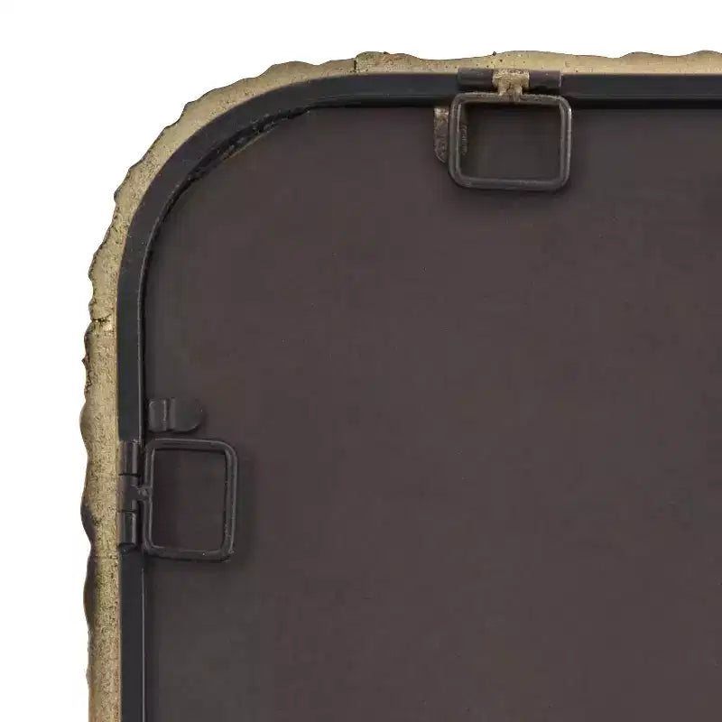 Miroir rectangulaire Uttermost Julian en bronze oxydé 24 x 40