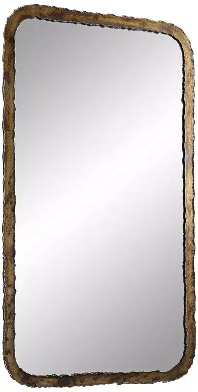 Miroir rectangulaire Uttermost Julian en bronze oxydé 24 x 40