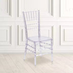 Chaise Fantôme Empilable Emma et Oliver (Lot de 2)