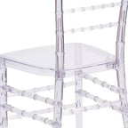 Chaise Fantôme Empilable Emma et Oliver (Lot de 2)