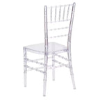 Chaise Fantôme Empilable Emma et Oliver (Lot de 2)