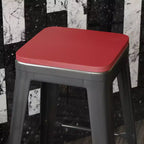 Siège en polyrésine durable toutes saisons Emma et Oliver pour chaises de salle à manger, tabourets de comptoir et tabourets de bar en métal coloré