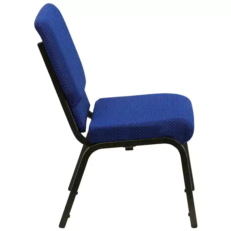 Emma and Oliver Lot de 4 chaises d'église de 47 cm de large avec porte-livre