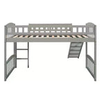Lit mezzanine jumeau avec toboggan et échelle - ModernLuxe