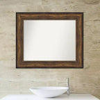 Miroir Mural de Salle de Bain Amanti Art Ballroom Bronze Non Biseauté