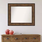 Miroir Mural de Salle de Bain Amanti Art Ballroom Bronze Non Biseauté