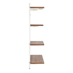 Étagère murale moderne flottante pour rebord de fenêtre Rhodes à 4 niveaux de 34,5 x 23,6 - Danya B.