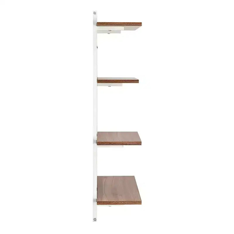 Étagère murale moderne flottante pour rebord de fenêtre Rhodes à 4 niveaux de 34,5 x 23,6 - Danya B.