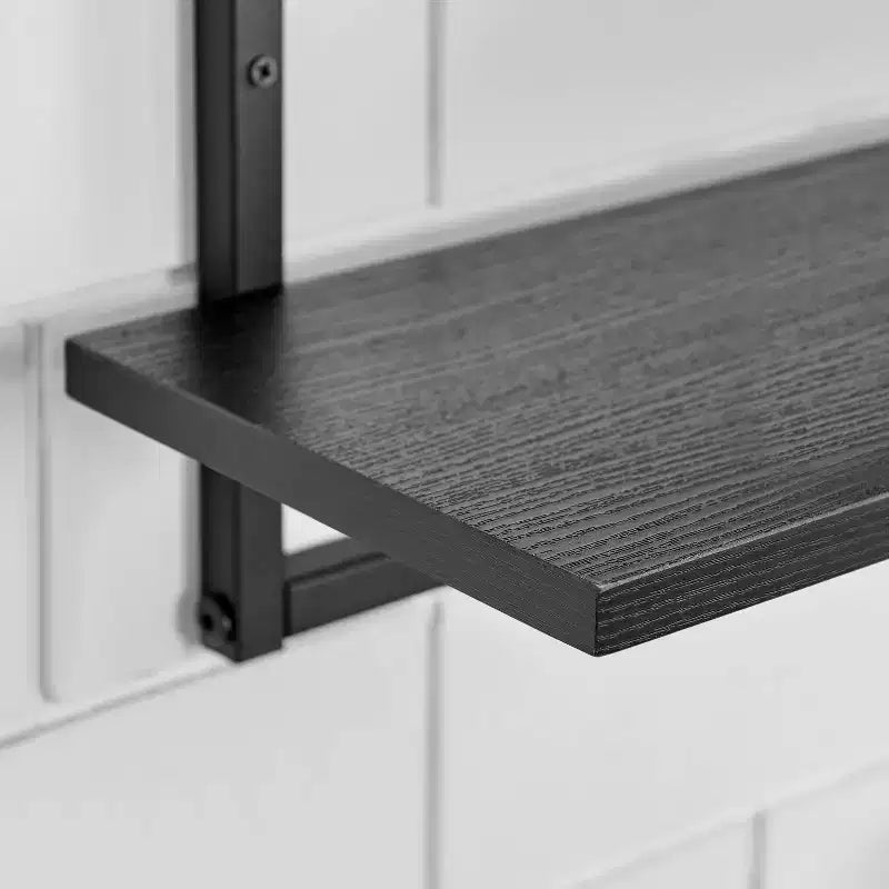 Étagère murale moderne flottante pour rebord de fenêtre Rhodes à 4 niveaux de 34,5 x 23,6 - Danya B.