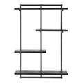 34.5 x 23.6 Rhodes 4 Tier Modern Floating Windowsill Wall Shelf Unit - Danya B.