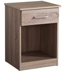 Table de nuit Passion Furniture Lindsey à 1 tiroir (61 cm H x 46 cm L x 41 cm P)
