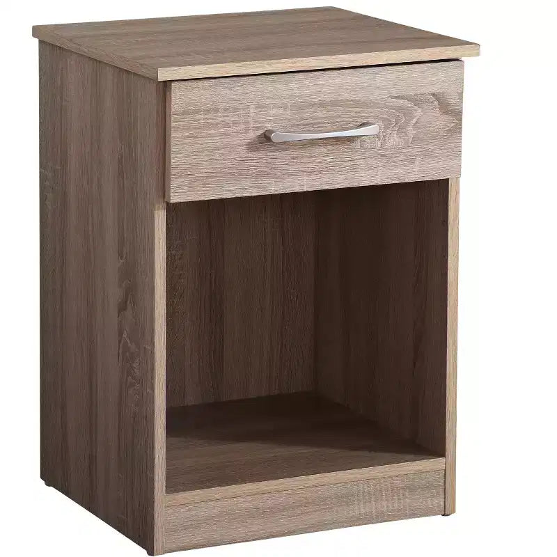 Table de nuit Passion Furniture Lindsey à 1 tiroir (61 cm H x 46 cm L x 41 cm P)