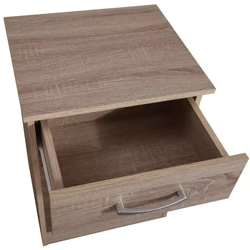 Table de nuit Passion Furniture Lindsey à 1 tiroir (61 cm H x 46 cm L x 41 cm P)
