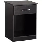 Table de nuit Passion Furniture Lindsey à 1 tiroir (61 cm H x 46 cm L x 41 cm P)