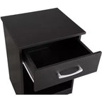 Table de nuit Passion Furniture Lindsey à 1 tiroir (61 cm H x 46 cm L x 41 cm P)