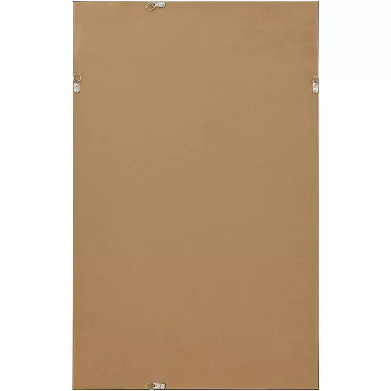 Miroir Mural Rectangulaire Uttermost Verne avec Bordure Noir Mat 24 x 38