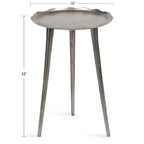 Table d'appoint ronde Alessia de Kate and Laurel