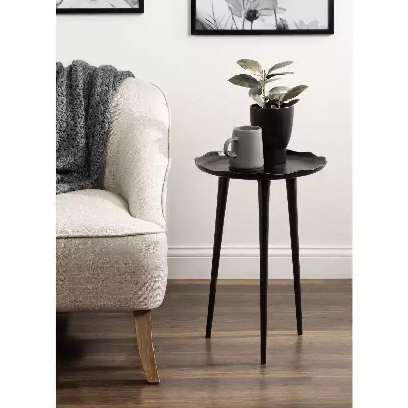 Table d'appoint ronde Alessia de Kate and Laurel