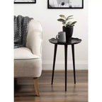 Table d'appoint ronde Alessia de Kate and Laurel