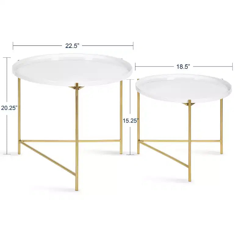 Ensemble de tables basses Ulani de Kate et Laurel