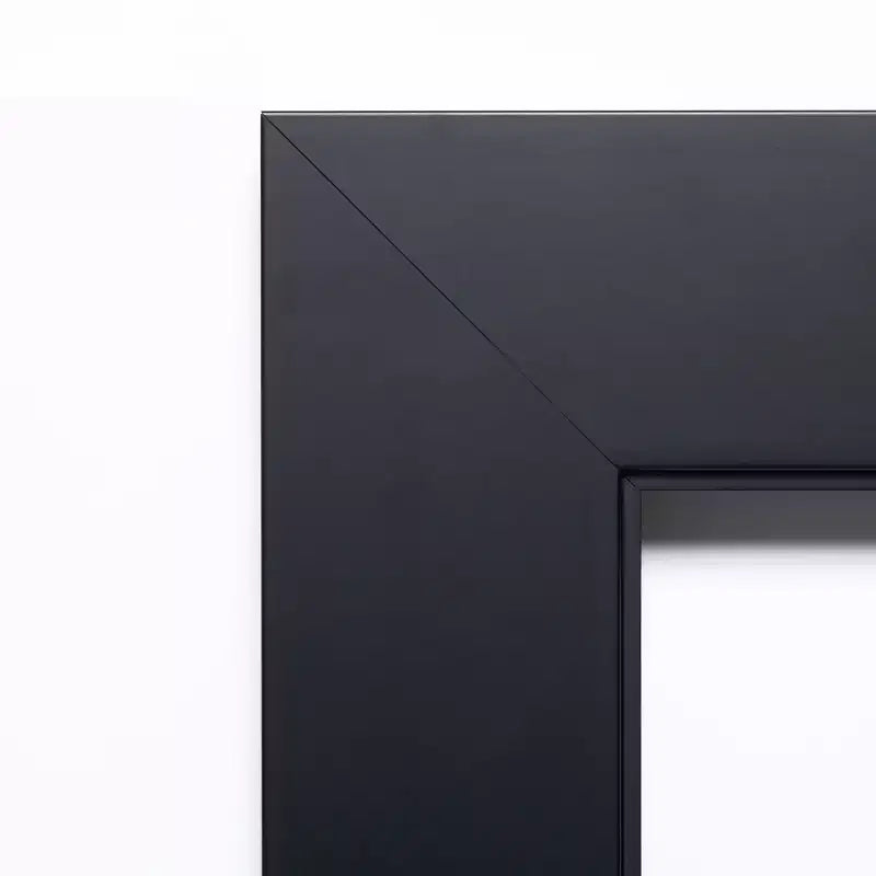 Miroir mural de salle de bain en bois biseauté Corvino Petite Amanti Art