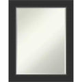 Amanti Art Corvino Petite Bevel Wood Bathroom Wall Mirror