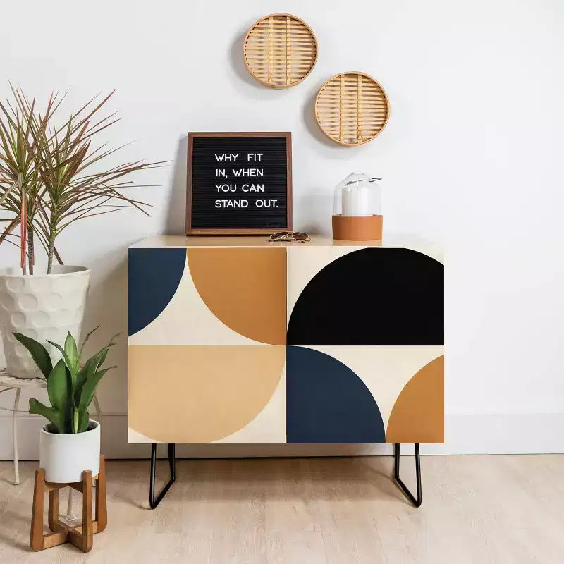 Meuble bas Color Poems Bold Minimalism XII – Deny Designs