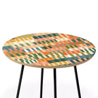 Table d'appoint ronde mosaïque pastel Gigi Rosado - Deny Designs