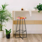 Tabouret de bar Sundry Society à motifs géométriques colorés - Deny Designs
