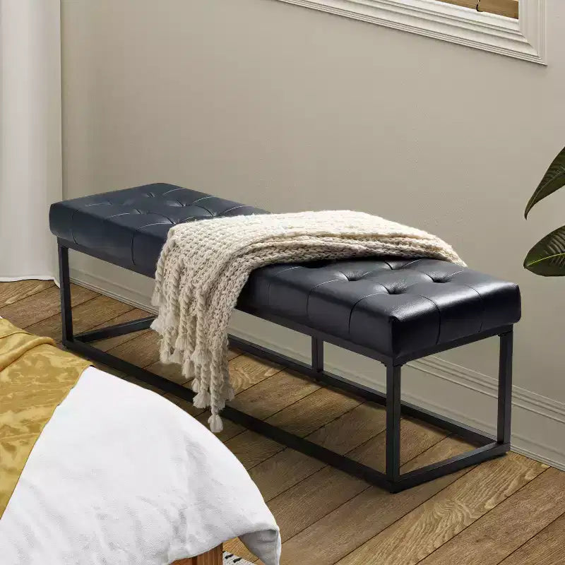 Banc de chambre Gema 60 large Pour la chambre et le salon | ART OF LIVING DESIGNS