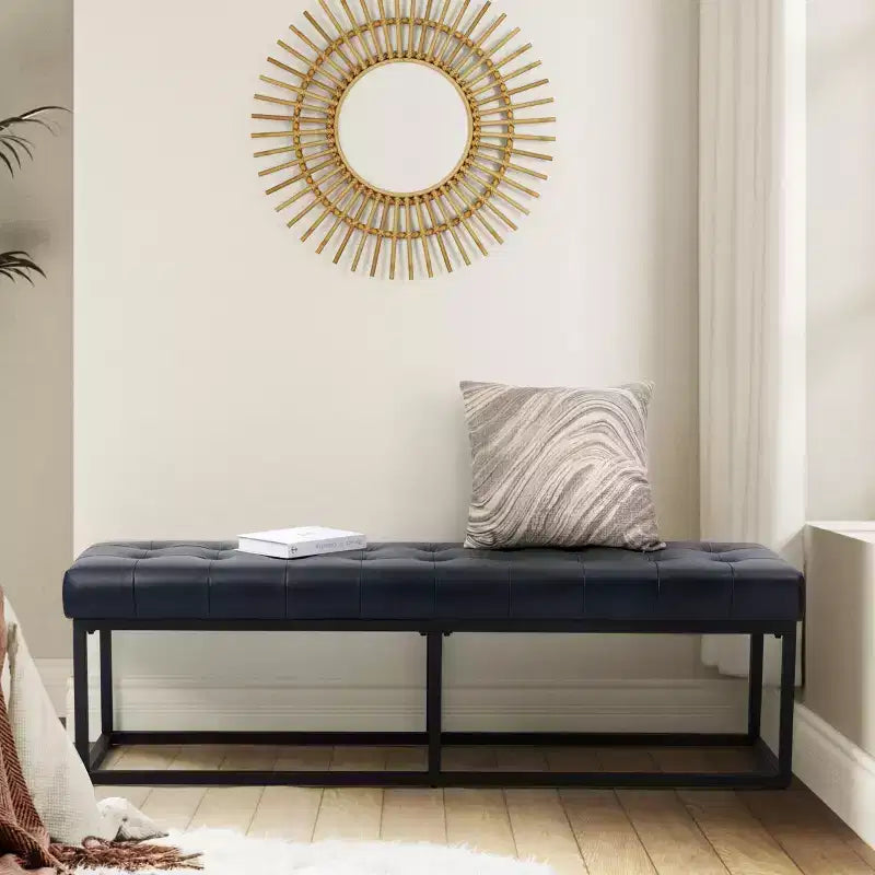 Banc de chambre Gema 60 large Pour la chambre et le salon | ART OF LIVING DESIGNS